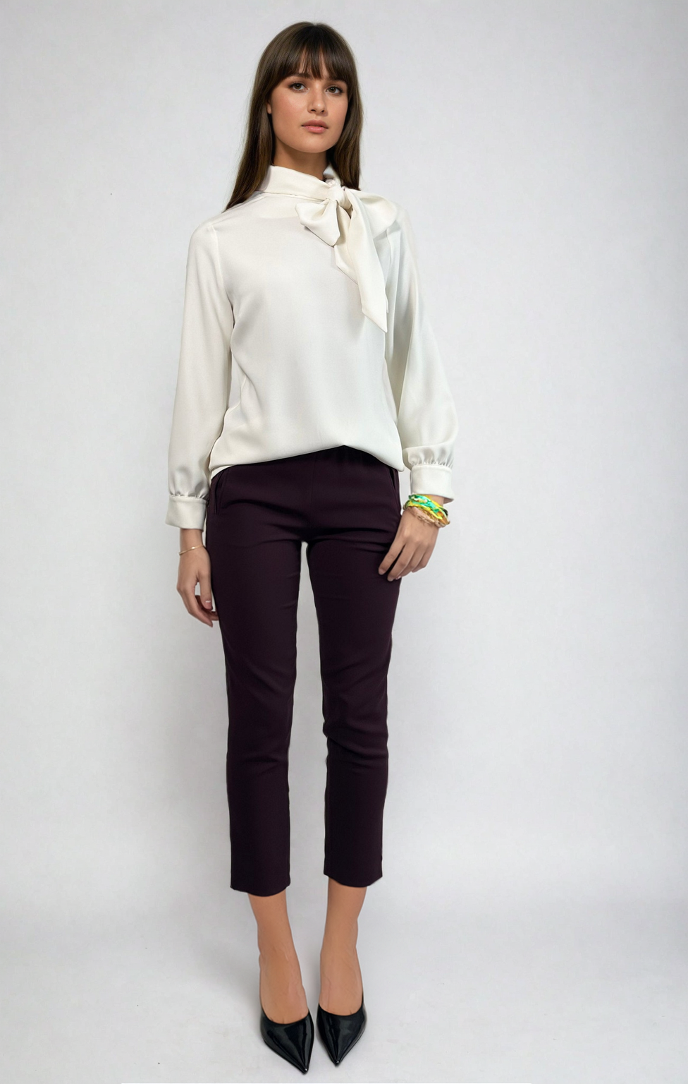 Blouse Blair in cream - preorder