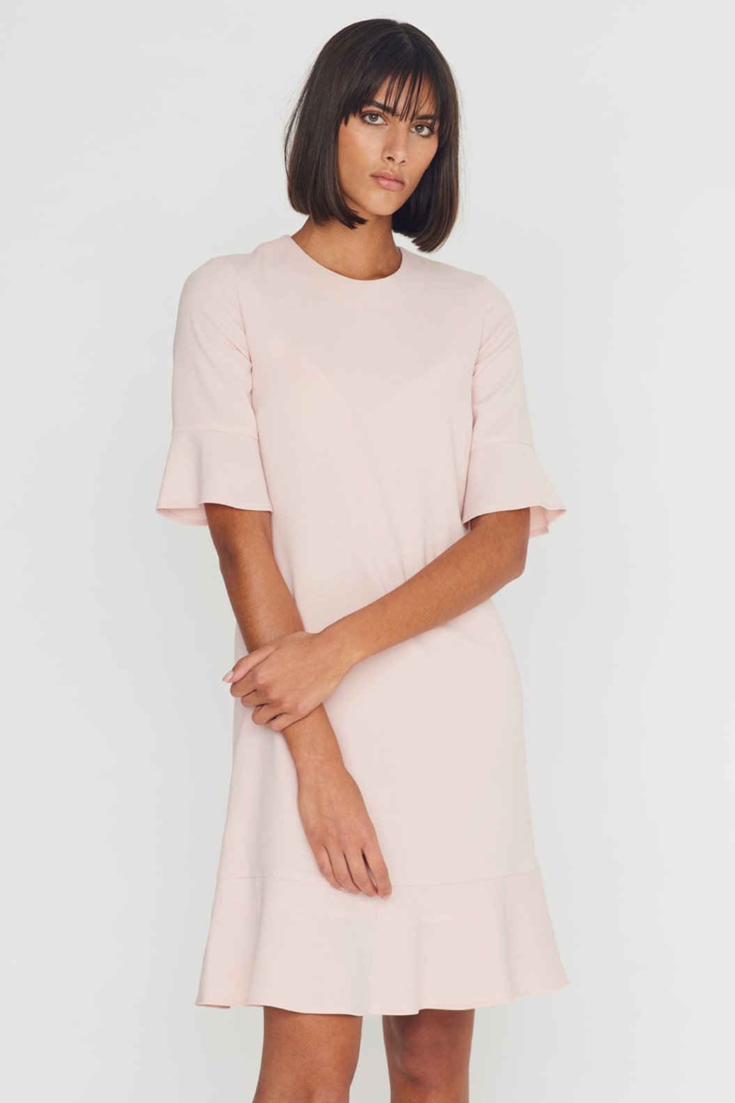 Dress Elina in soft pink